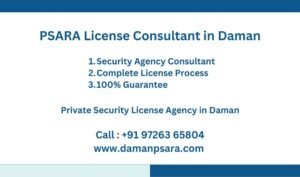 PSARA Consultant License in Daman