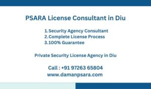 PSARA License Consultant in Diu